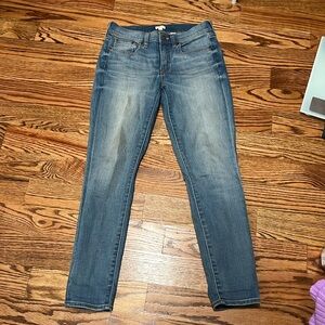 J. Crew skinny stretch jeans